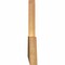 Ekena Millwork Portland Smooth Timber Gable Bracket, Western Red Cedar, 84"W x 14"H x 1 1/2"D x 5 1/2"F, 4/12 Pitch GBW084X14X0206POR00SWR - alternate 4